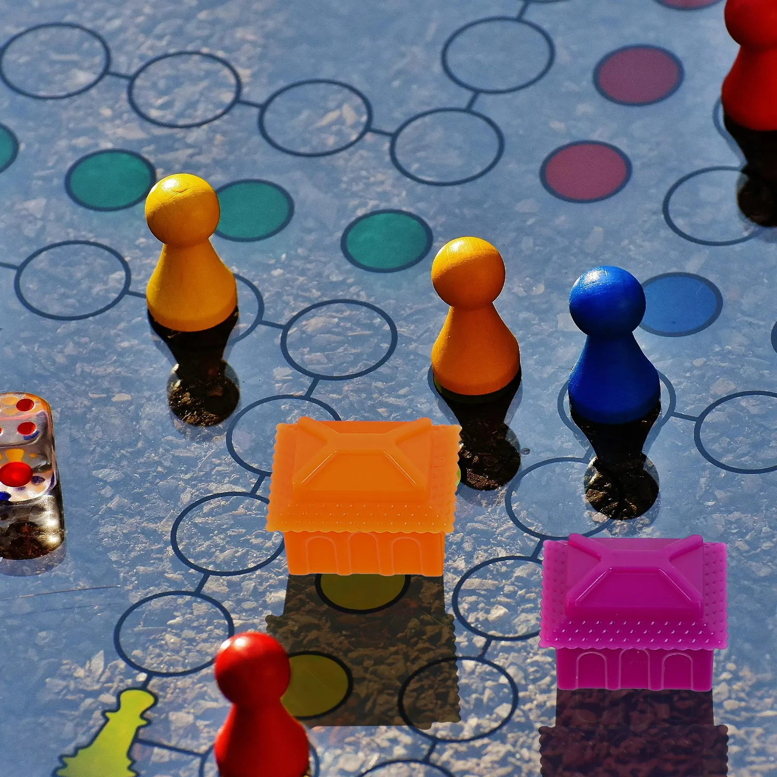 

40 шт. игровых элементов для настольных игр, сменные аксессуары для стратегических игр, развития мышления и интеллекта