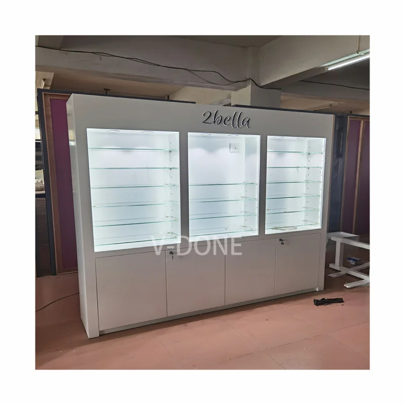 Customized. eyewear store accessories wooden glass display floor standing showcase mirror optical shop design display cabinet