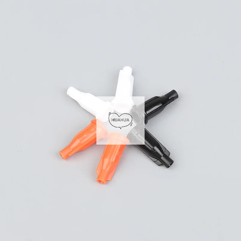 

100 шт., колпачки для насадок для шприцев, дозатор, дозирующая игла, уплотнительная заглушка