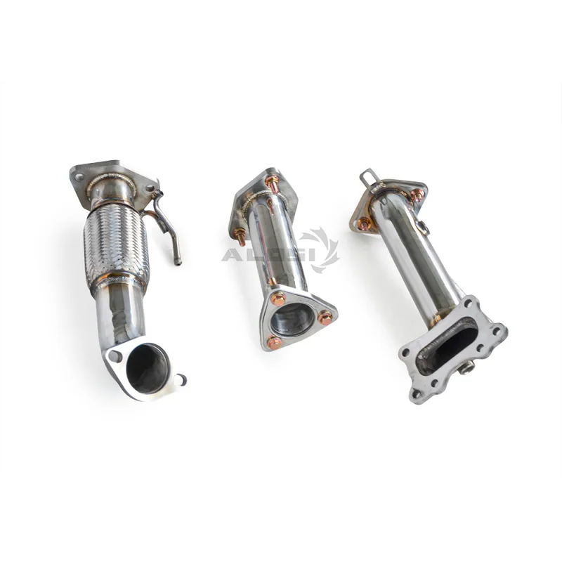 Downpipe Exhaust for Honda Accord 2.4 2008-2015 High-flow SS304 Exhaust Pipe Catalytic Converter Auto Parts