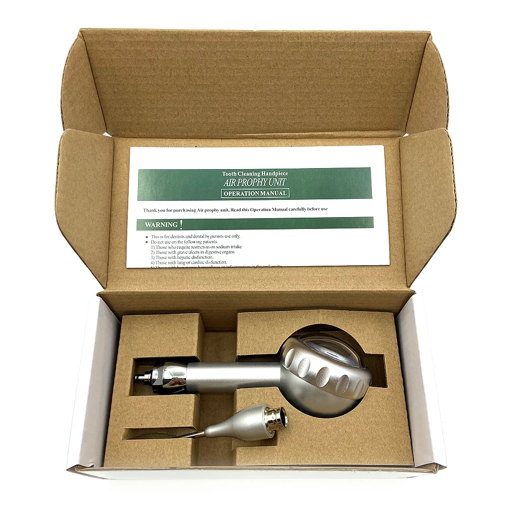 Dental Equipment Air Whitening Spray water Polisher Jet Oral Air Prophy Unit Teeth Whitening 2/4 Hole Handlepiece Polishing Tool