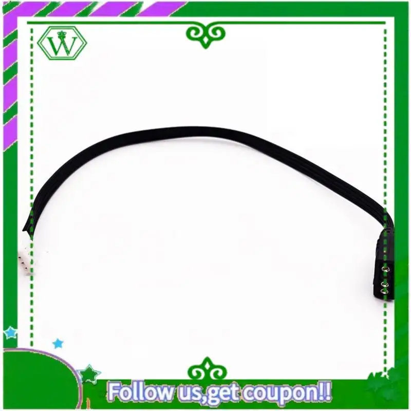 Reliable-5V 3-Pin To 4 Pin Cable For Coolmoon Fan Controller For Coolmoon Fan Controller Adaptor Connector