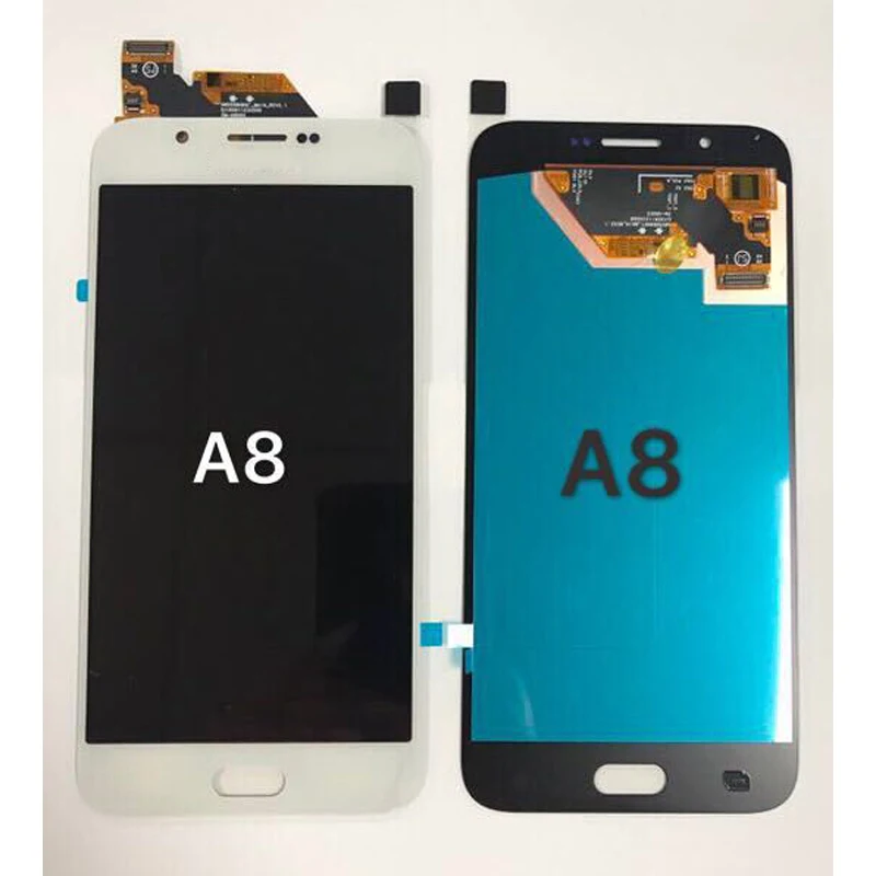 

Super Amoled LCD For Samsung Galaxy A8 A8000 A800 A800F LCD Display And Touch Screen Digitizer Assembly Free Shipping