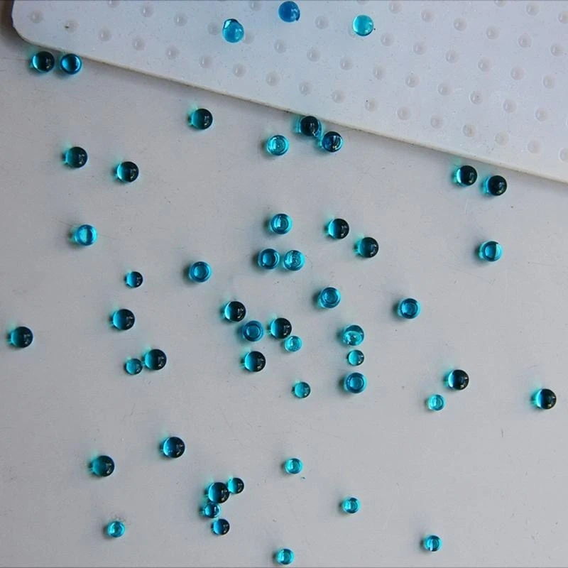 F42F Moule perles miniatures en silicone haute qualité Moule silicone pratique adapté à création perles