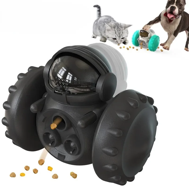 Gobelet à fuite lente pour animaux de compagnie, voiture d'équilibre, jouets pour chiens et chats, fournitures pour animaux de compagnie, robot