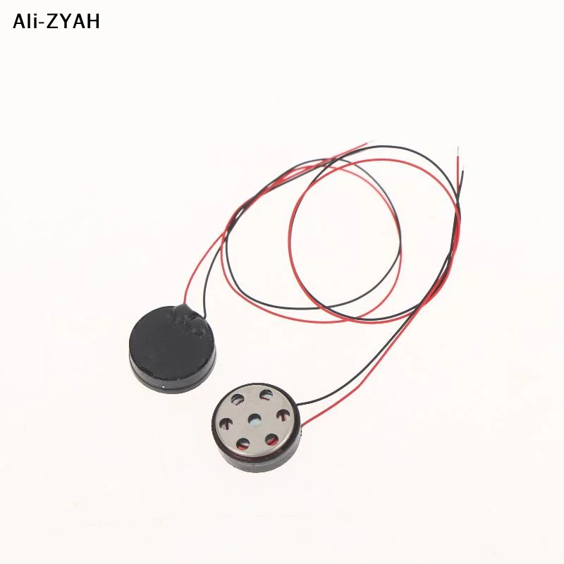 【A6t】2Pcs 13mm Bone Conduction Speakers 8ohm Bluetooth Earphone Music Lollipop Horn Mini Ultra-thin Vibration Resonance Speaker