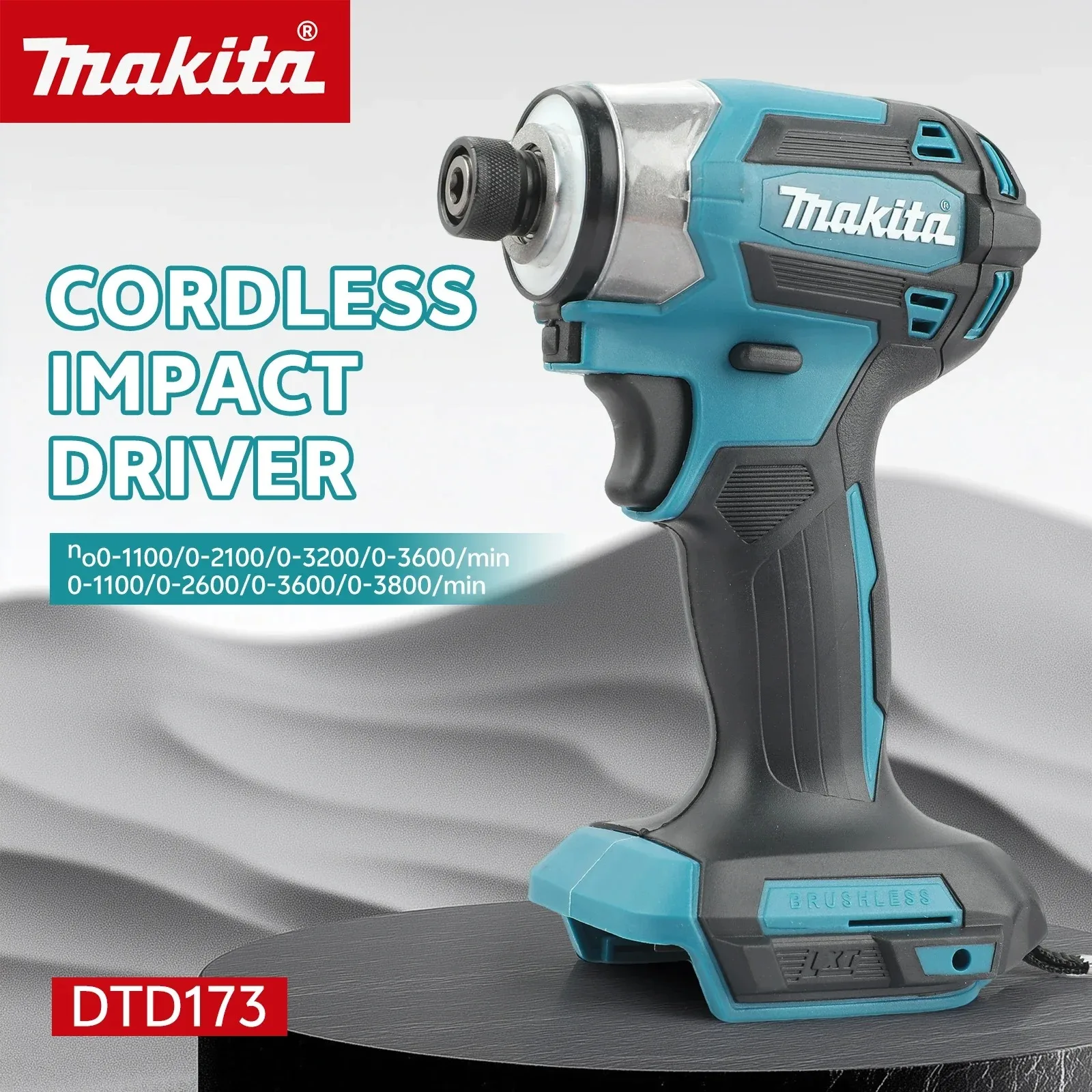 

Makita DTD173 Brushless Impact Driver Rechargeable Screwdriver Drills Cordless Power Tools 18V BL Motor Tools