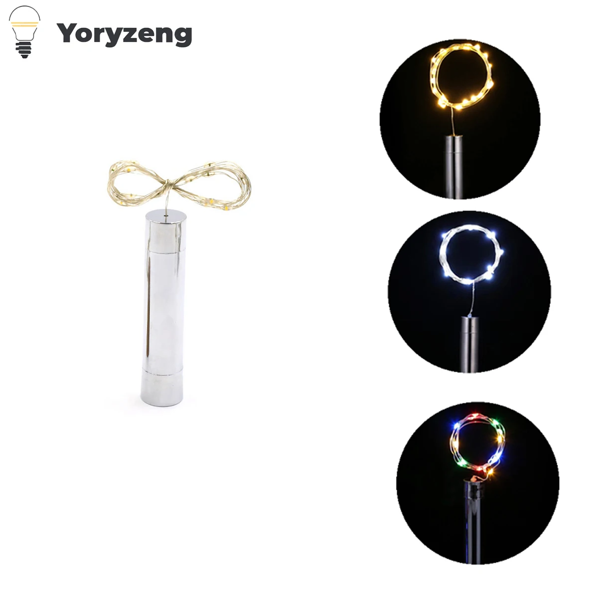 2M 20LEDs Cork Shaped Wine Bottle Starry 10 15 20 LED String Night Light Strip Fairy Lights For Xmas Party Wedding Decor Lamps