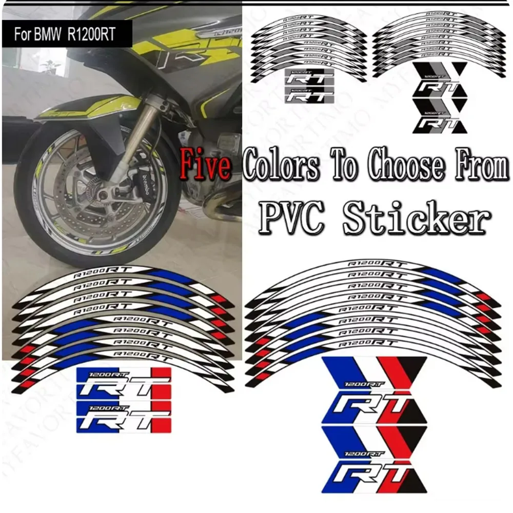 

R1200RT подходит для BMW, обтекатель мотоцикла, крыло, багажник, чехлы для багажа, защитные ручки для бака, комплект наколенников, клейкие наклейки, наклейки
