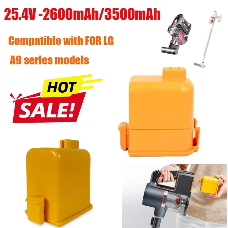 

25.4V-2600mAh-5000mAh For LG A9 , For LG Rechargeable Lithium Ion Battery Pack,A9N,A9M,A9 Plus