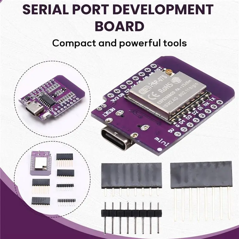 DT21 D1 MINI Development Board WiFi Wireless Module ESP-07S Serial Port IoT for Arduino