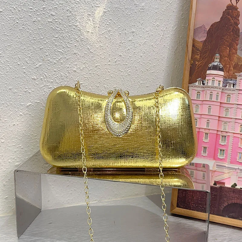 

Нишевая сумка, новая универсальная сумка-мессенджер с цепочкой, высококачественная ручная сумка со стразами