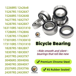 2PCS 15267RS 15X26X7mm Ball Bearing Bike Axis Repair Bearing 12268 2RS 15268 2RS 17287 2RS 18307 2RS 18287 2RS 24377 2RS
