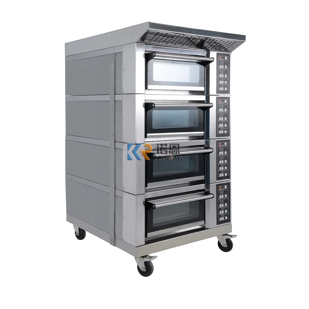 Electric Commercial Automatic Convection Baking Oven Equipment For Bakery Cake Oven Combi Oven