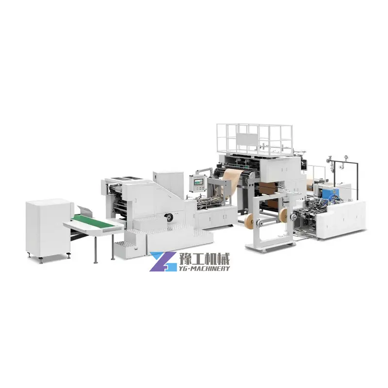 200pcs/min Modern Techniques Manual Paper Bag Gluing Machine Bag Paper Making Machine Automatic Tipping Machine for Paper Bag