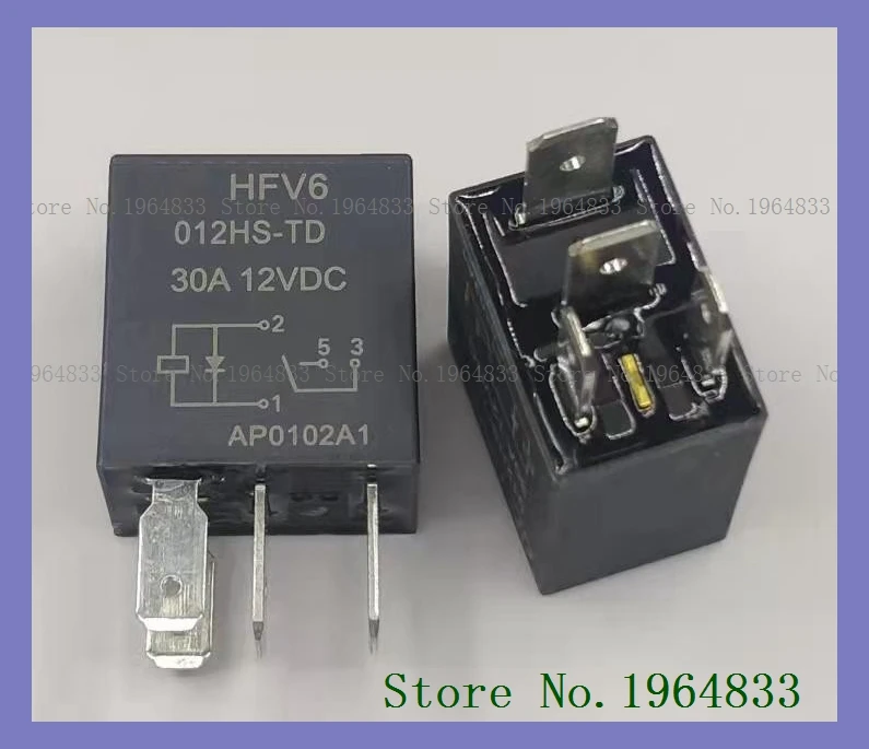HFV6 012HS-TD 12V 30A DIP-4