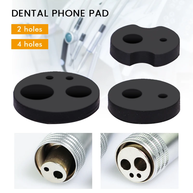 20pcs Dental Handpiece Tail Pad Seal Plug 2/4 Hole NSK-PANA-MAX Bearing Cover Kits Motor Impeller Spring Repair Spare Parts