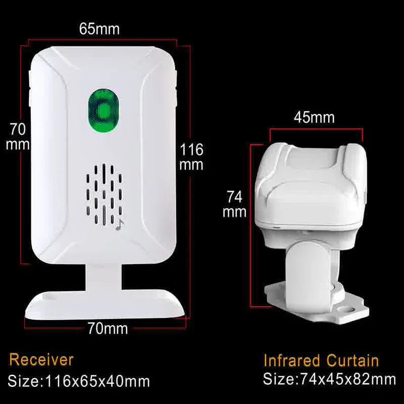 SF20R doorbell sensor Welcome to the store Wireless doorbell intelligent prompt welcome device welcome doorbell