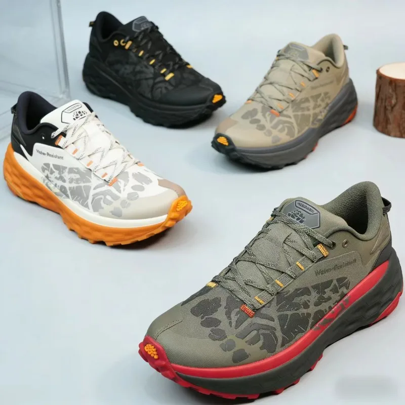 Original Brand Comfortable Anti Slip Off Road All Terrain Running Shoe Top Quality Walking Jogging Shoe Thick Soled Trekking