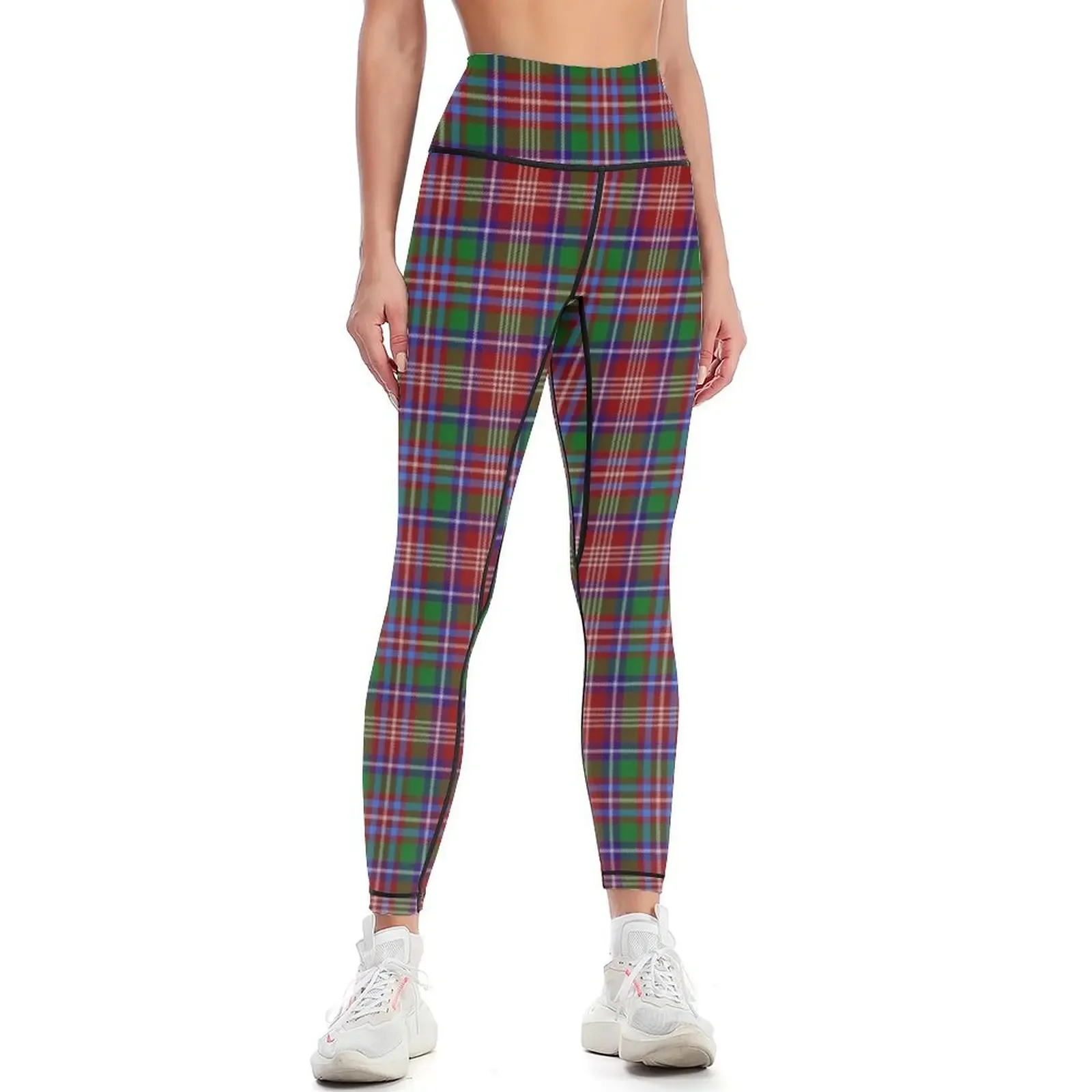 

Clan Ritchie Tartan Leggings active wear sportswear woman gym 2025 Womens Leggings