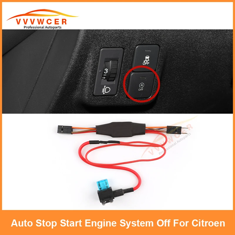 

For Peugeot Citroen 508 308 C3XR DS4 C4L Automatic Stop Start Engine Off Eliminator Device Car Smart Auto Stop Canceller Plug