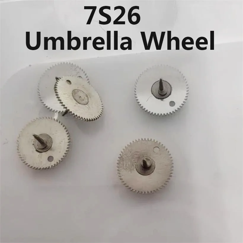 Watch Movement Accessories Suitable For Japanese 7S26 7S36 Mechanical Movement Umbrella Wheel Original Repair Parts