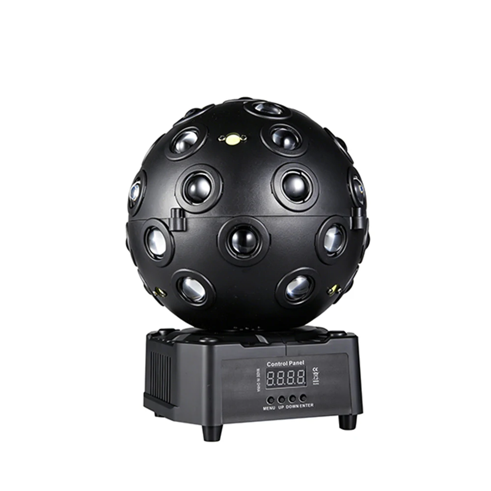 150W Magic Ball Disco Lights Remote Control LED Beam Moving Head DJ Strobe Lights RGBW Stage Lighting For Nightclub Bar Events view 2