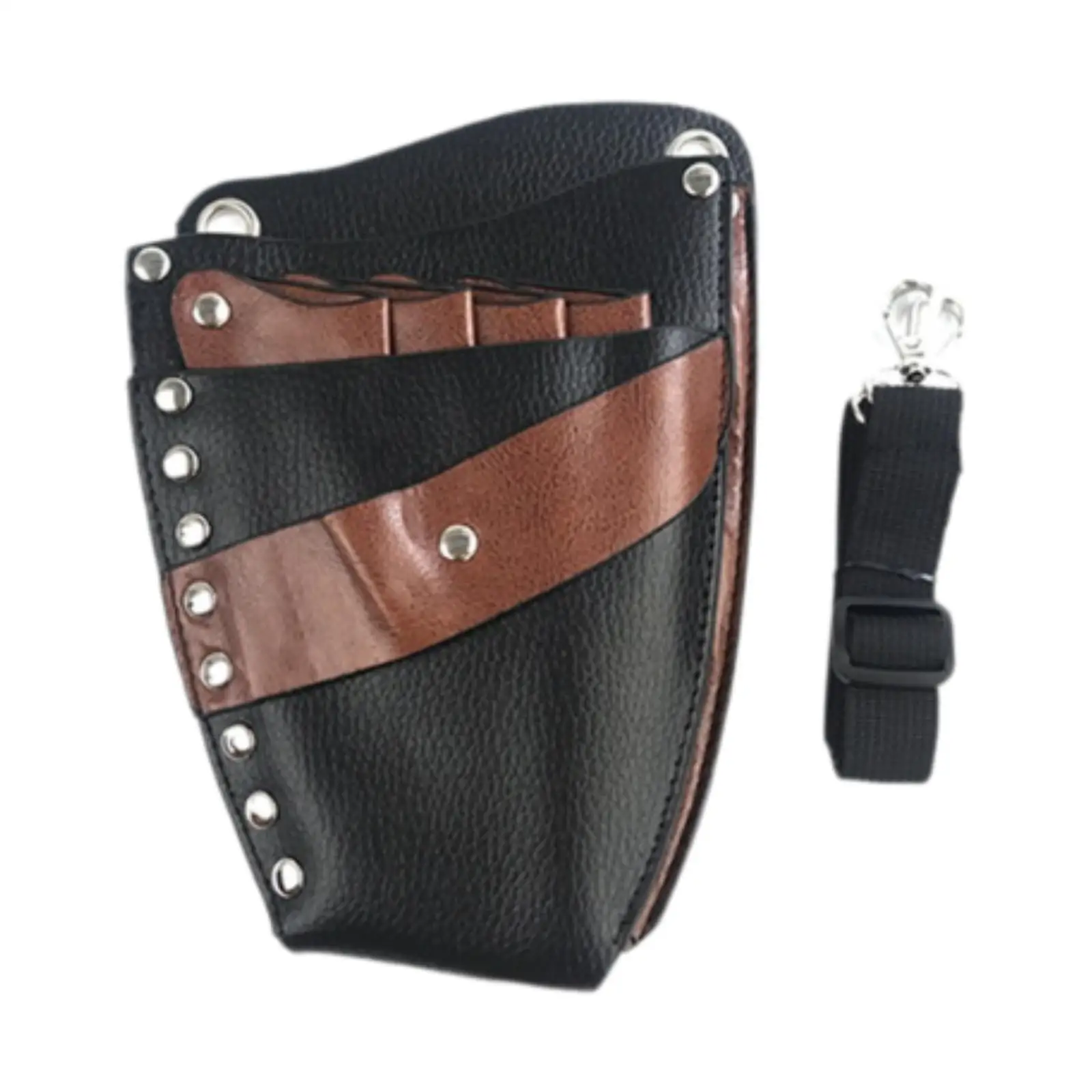 

Hairdresser Scissor Bag Scissors Holder Hair Stylist Tools Bag PU Leather Waist Pouch Hairdresser Waist Bag for Hairdressers
