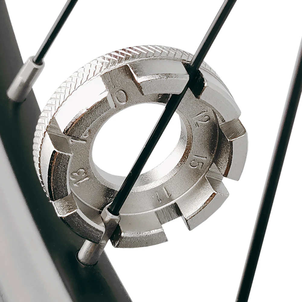 

Регулятор обода колеса Bikersay, никелированный гаечный ключ для велосипедного колеса, портативный регулятор, гаечный ключ, инструменты для ремонта оси сноса велосипеда