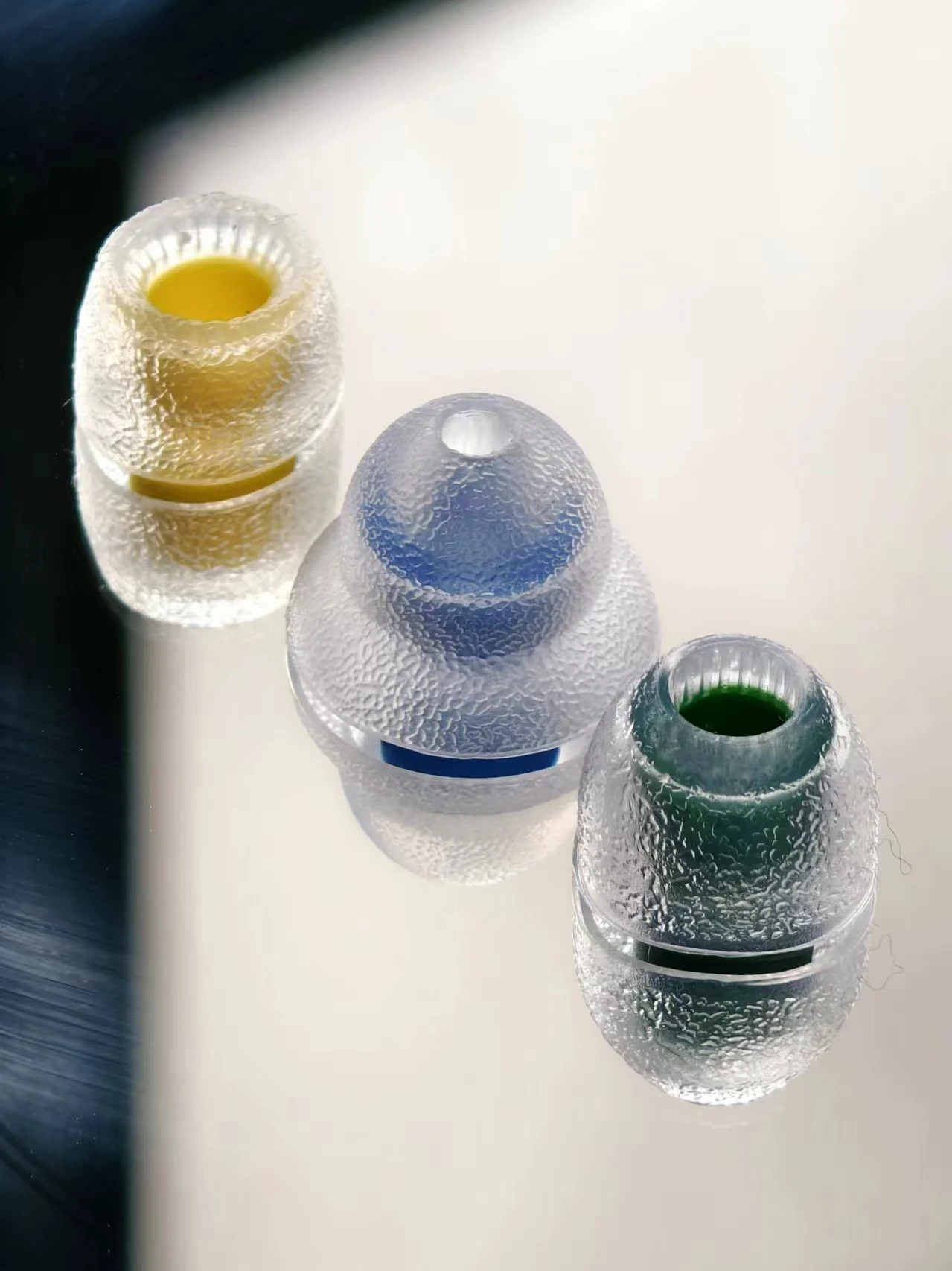 TANGZU Tang Sancai auricolari in Silicone di grado medico a foro stretto (3 paia) per IEMs