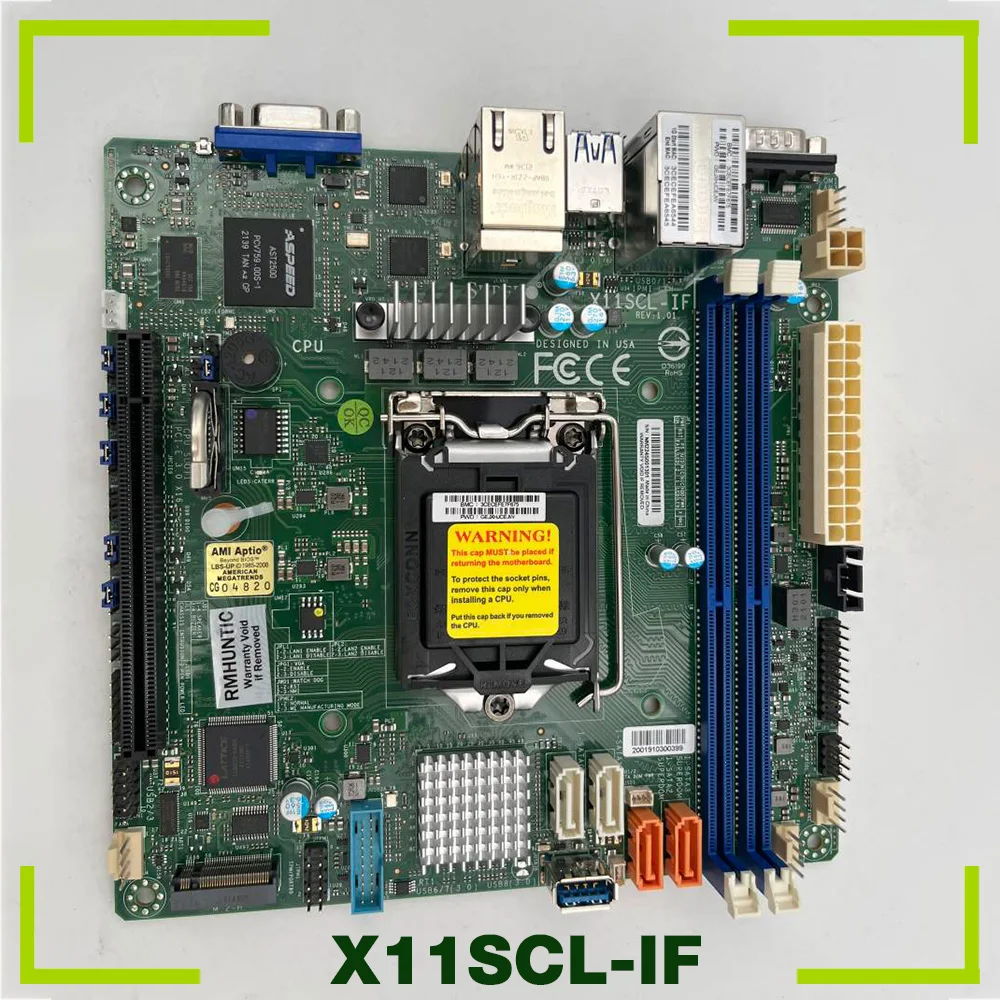 X11SCL-IF For Supermicro Server Motherboard X11SCH-LN4F H11SSL-NC X11SRM-VF H11SSL-C X11SCZ-F X13SAZ-F X12SCA-5F X12SPL-LN4F