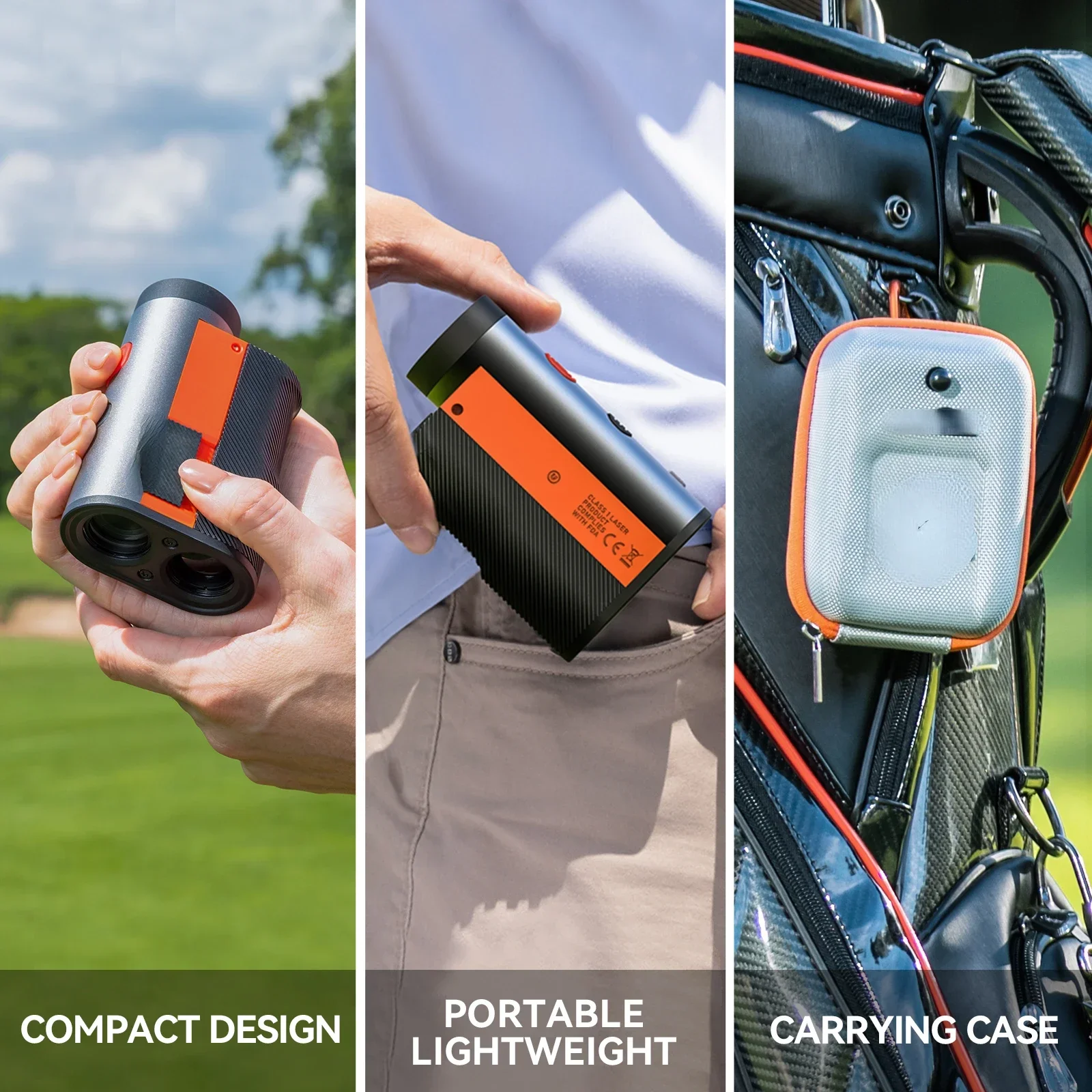 Outdoor Long Distance Hunting Rangefinder Golf Laser Range Finder Magnet RangefinderHot Salescheap And Fine