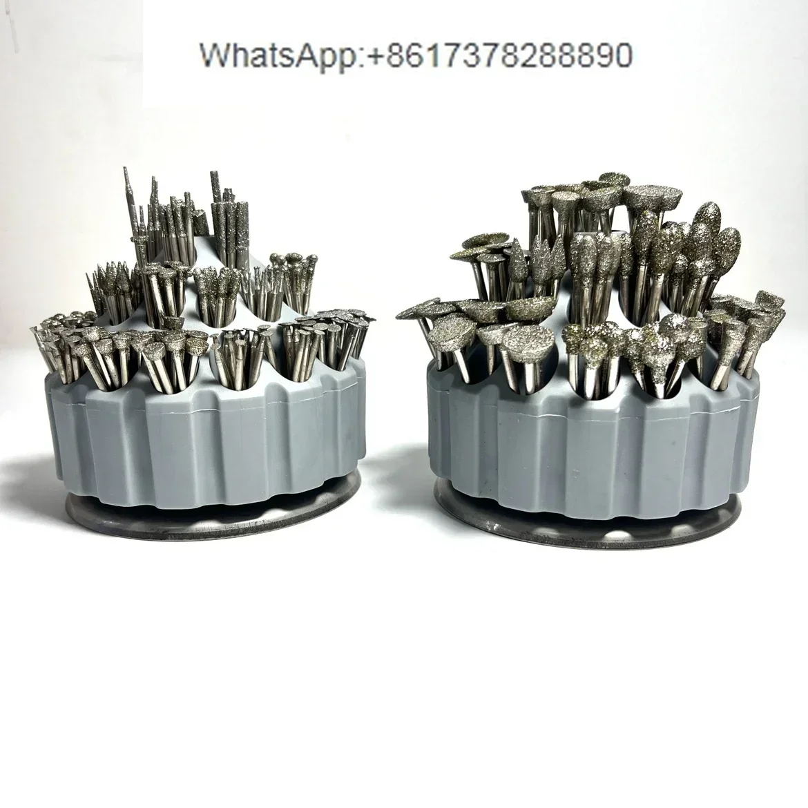Jade window opening electric emery grinding head jade carving tool rough stone grinding peeling jade carving drill needle set