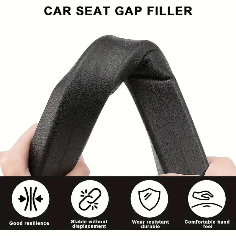 1 คู่ Universal Car Seat Gap Plug Strip ตะเข็บด้านข้างรถ Gap FILLER Leak PROOF ที่นั่ง Gap จัดเก็บ Auto ตกแต่งภายใน