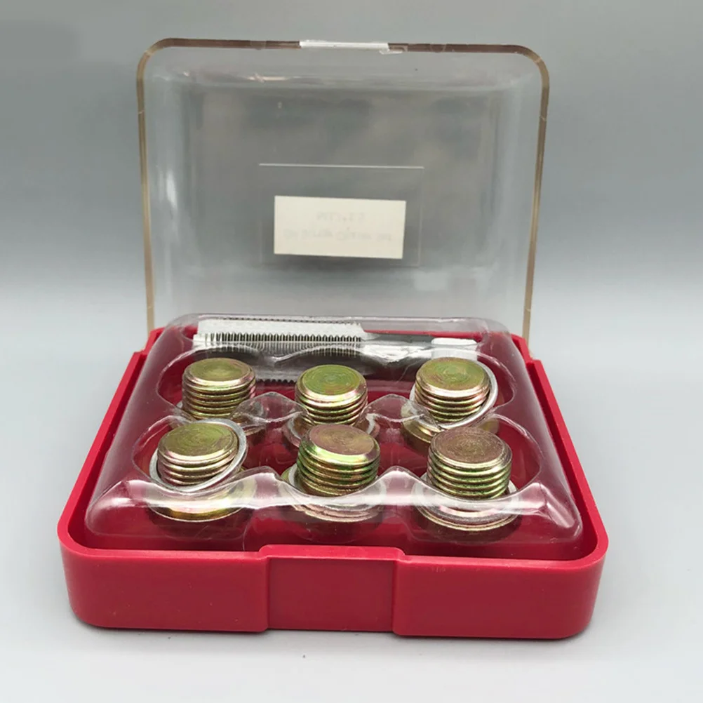 

13pcs M15 X 1.5 Oil Pan Thread Repair Tool Set For Car Auto Sump Drain Plug Removal Replacement Tools