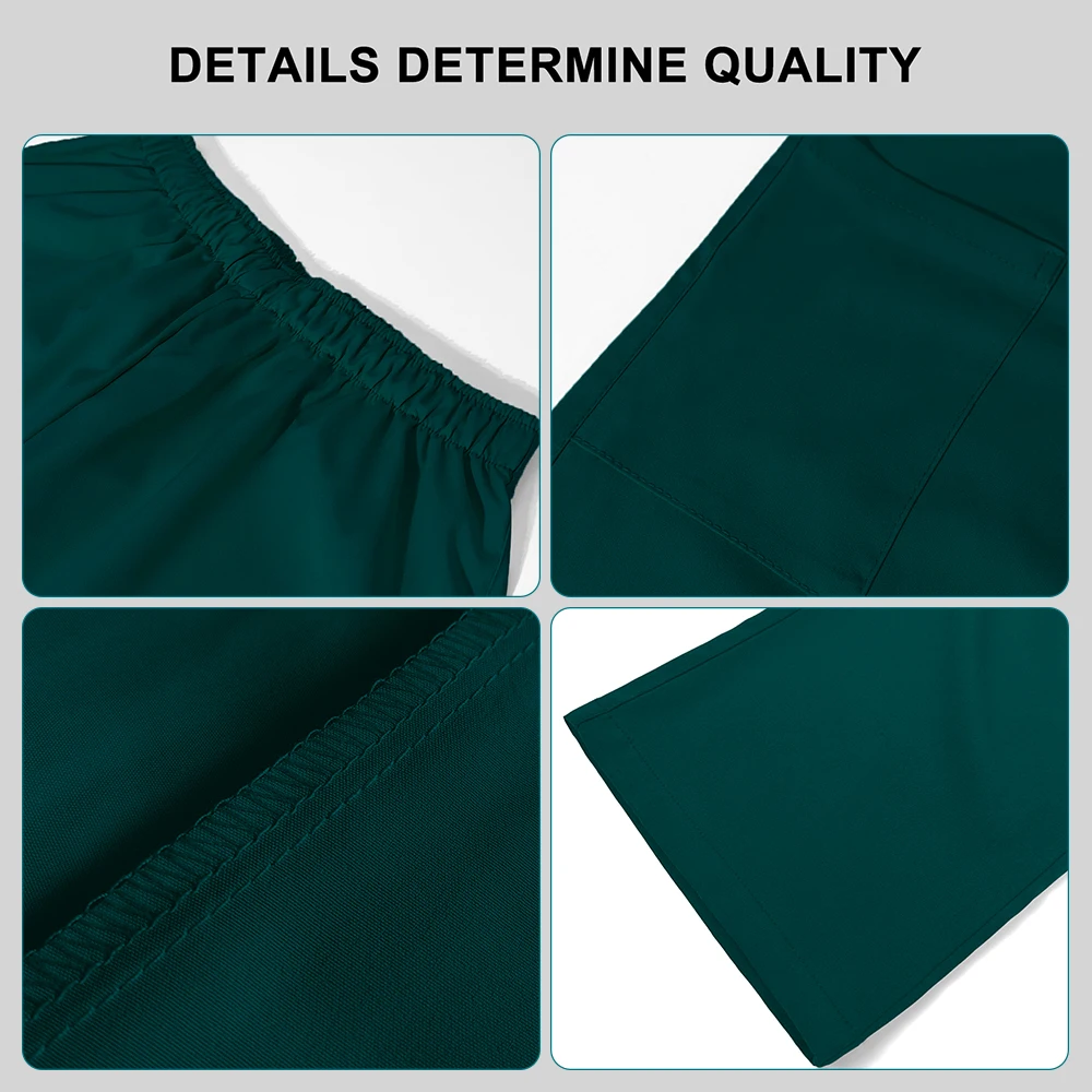 Wholesale Scrub Set Beauty Spa Uniform Nursing Articles Dentist Workwear Clinical Top Pants Hot Sales Workwear Surgical Uniforms