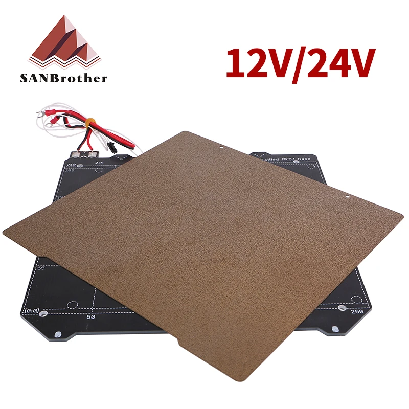 12V 24V Heizbett Y-Schlitten für Prusa i3 MK3 MK3S