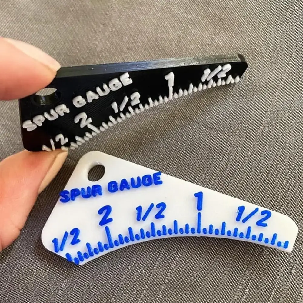 Jauge d'éperon de dinde sauvage multifonctionnelle, règle de mesure d'éperon de dinde Portable et Durable, outils de mesure d'âge d'éperon de dinde compacte