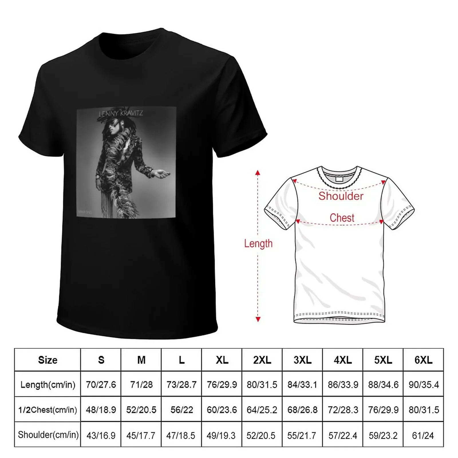 Lenny Mama Said American Singer Kravitz T-Shirt plain summer tops summer top t shirts for men pack