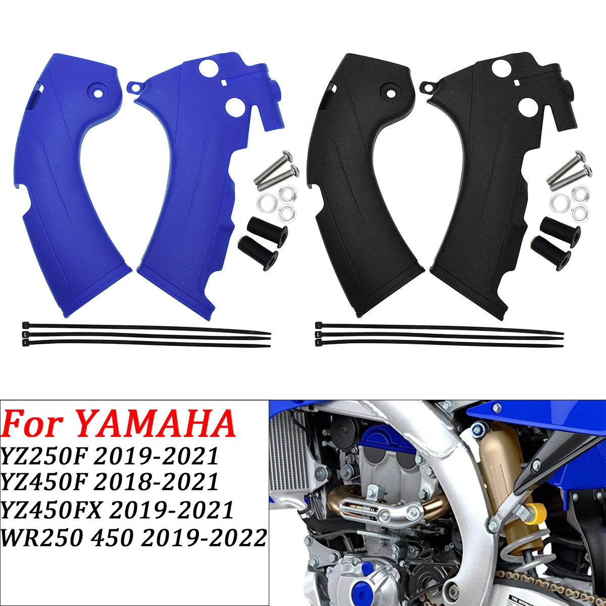 

Frame Protection Cover For YAMAHA YZ250F YZ450F YZ450FX YZ 250F 450F 450FX 2018-2022 Dirt Bike Motorcycle Universal Parts