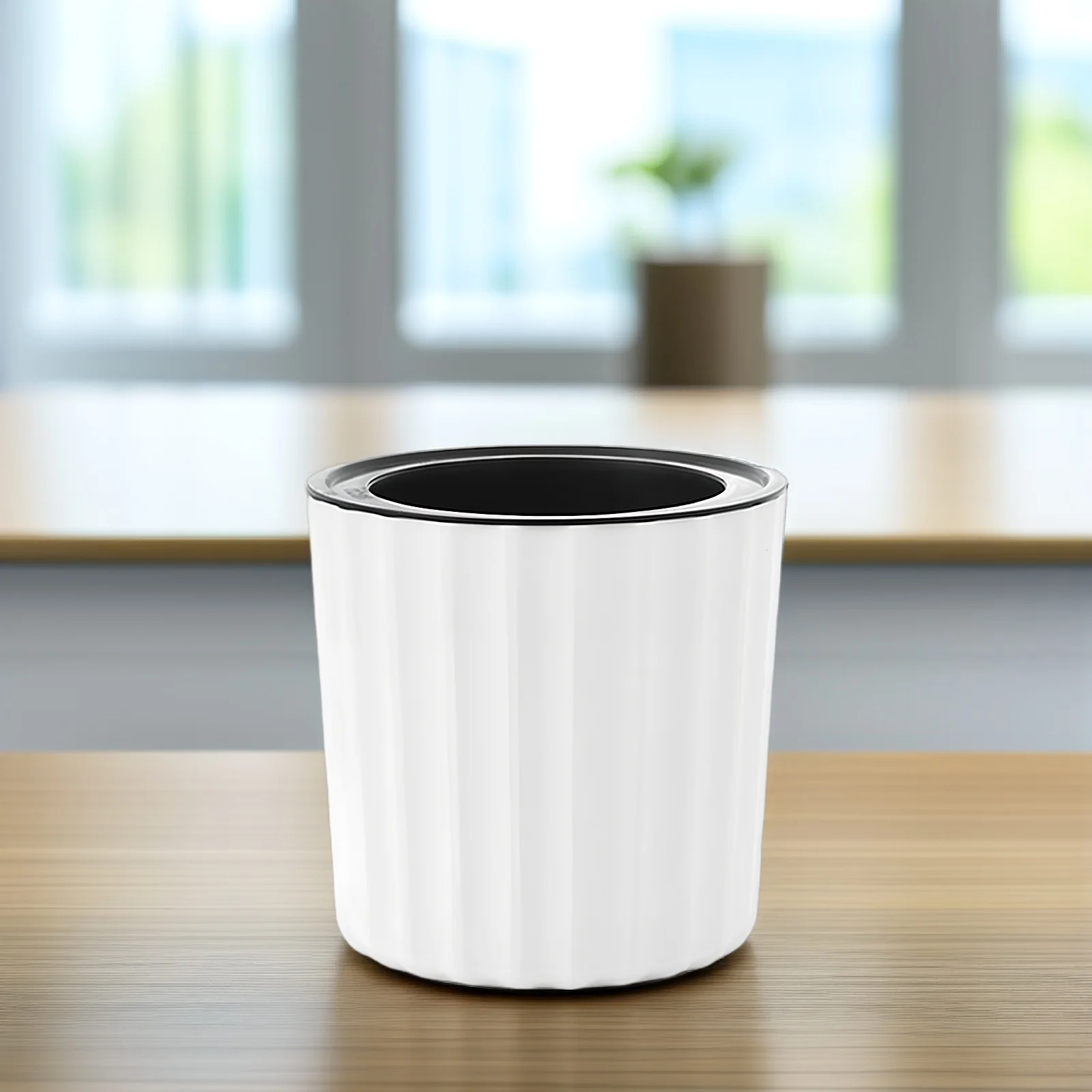 

4Pcs Self Watering Plant Pots White Resin Flower Containers for Indoor Outdoor Herbs Flowers Easy Care Garden Solution