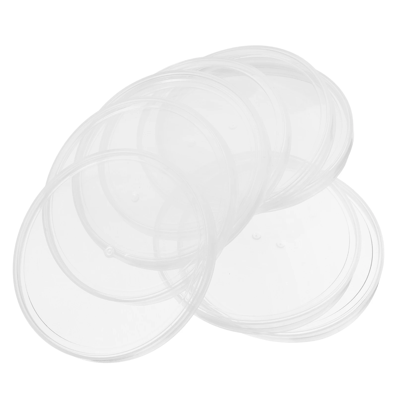 

10 Pcs Can Fresh Keeping Lid Transparent Sealer Wide Mouth Food Beverage Covers Reusable Preservation Kitchen Supplies