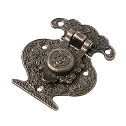 6PC Antique Bronze Hasp Latch Jewelry Wooden Box Mini Cabinet Buckle Lock Decorative jewelry box hardware