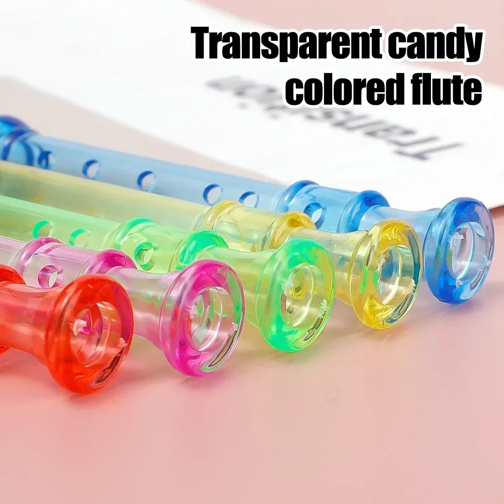 1PC Sechs-loch Flöte Baby Musical Instrument Spielzeug für Kinder Musik Sinn Ausbildung Kinder Montessori Pädagogisches Spielzeug Geburtstag geschenke