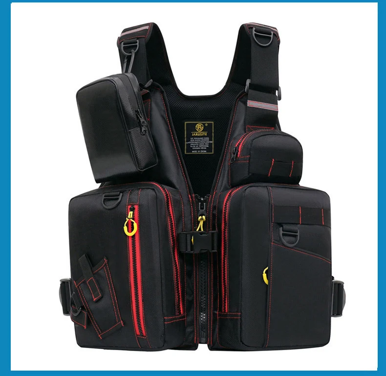 Multi-Pocket Fishing Life Vest 23