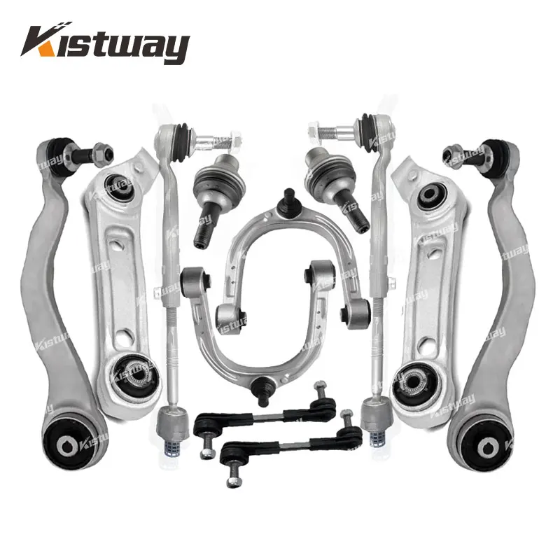 12PCS Good Quality Front Upper Lower Control Arm Kit For BMW 5 6 7 Series G11 G12 G30 G32 xDrive 4WD 31106868530