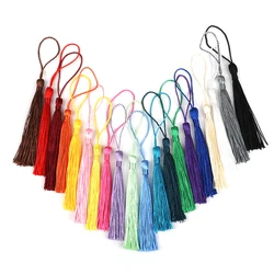 32pcs polyester silk tassel hanging tassel handmade DIY candy box fan bookmark red envelope hanging tassel material