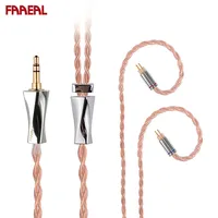 FAAEAL Hibiscus Cable Pro With 0.78mm Pin 4 Strands 56 Core Litz 5N OFC Upgrade Earphone Wire For 7HZ TANGZU BLON CVJ BQEYZ TRN