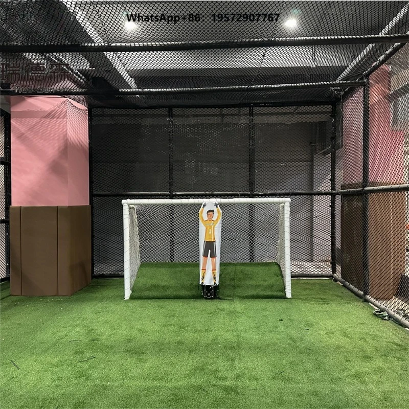 Supplier Hot Sale Football Game Indoor Football Simulator Football Robot Keeper