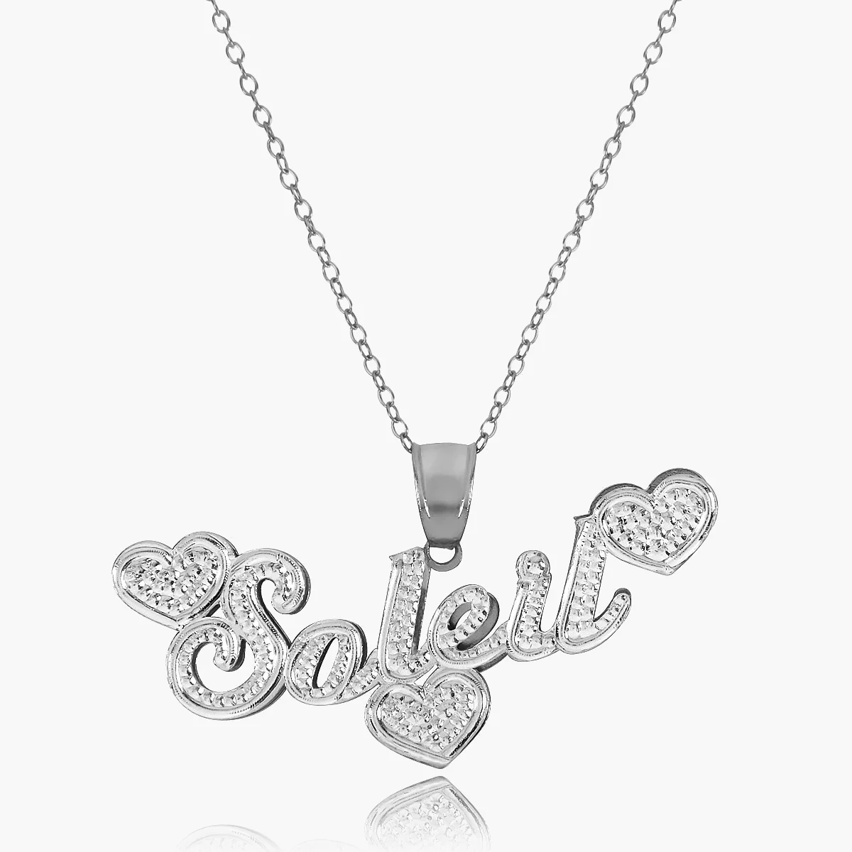 Customized Cute Double-layer Gold-plated Name Necklace A Gift for Her Customized Love Name Necklace Matching Clothes